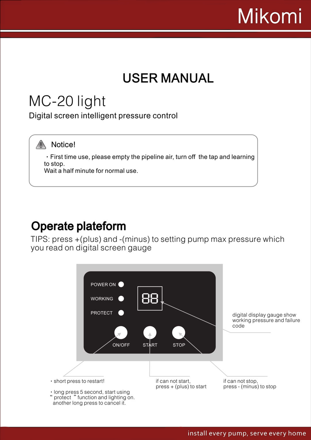 MC20-Light Manual